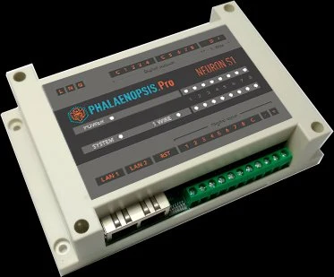 Neurolink M1 industrial caching gateway — edge data buffering device for SCADA networks with GSM and Ethernet uplinks